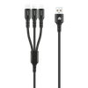 IND 1.2m 3-In-1 Charger Cable