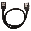 Corsair CC-8900248, 0.3 m, SATA III, Male/Male, Black, Straight, Straight