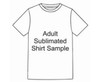 Sample - M Custom Unisex Sublimated T-Shirt GSR - Medium - Samp-SubShirt001-M