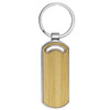 Ugo Oval Metal Bamboo Keyring - KR25212