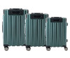 GSR Trunk Luggage Set BAG179I-3Set – Secure and Stylish Metallic Green Suitcases