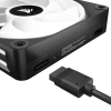 Corsair Air CO-9051002-WW, Fan, 12 cm, 480 RPM, 2400 RPM, 37 dB, 63.1 cfm