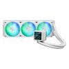 ASUS Prime LC 360 ARGB White Edition, All-in-one liquid cooler, 12 cm, 34 sone, White