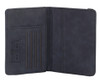 Travel Pro Passport Organiser GSR P2739B - Sleek Black PU Travel Wallet