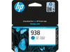 HP 938 Cyan Original Ink Cartridge - TAR - 4S6X5PE-TAR