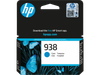 HP 938 Cyan Original Ink Cartridge - TAR - 4S6X5PE-TAR