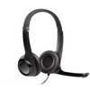 Logitech H390 USB Computer Headset with Enhanched Digital Audio and In-Line Controls. Digital stereo sound ensures clear - TAR - 981-000406-TAR