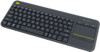 Logitech K400 Plus Wireless Touch Keyboard Dark. Wireless keyboard with built-in 3.5” touchpad for all-in-one control. Q - TAR - 920-007145-TAR