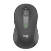 Logitech M650 Signature Bluetooth Mouse Graphite SmartWheel scrolling with quiet clicks and customizable side buttons. D - TAR - 910-006253-TAR