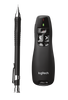 Logitech R400 Red Laser Presentation Remote with Wireless Mini Receiver. Red laser pointer and intuitive slide navigatio - TAR - 910-001356-TAR