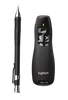 Logitech R400 Red Laser Presentation Remote with Wireless Mini Receiver. Red laser pointer and intuitive slide navigatio - TAR - 910-001356-TAR