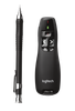 Logitech R400 Red Laser Presentation Remote with Wireless Mini Receiver. Red laser pointer and intuitive slide navigatio - TAR - 910-001356-TAR