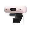 Logitech Brio 500 FULL HD 1080P Webcam With Light Correction Rose - TAR - 960-001421-TAR
