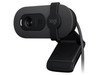 Logitech Brio 100 Full HD Webcam - Graphite Auto-light Balance Integrated Privacy Shutter and Built-in Mic, 1080p at 30f - TAR - 960-001585-TAR