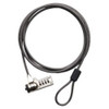 Targus DEFCON T-Lock Resettable Combination Cable Lock Security Base Plate for alternative locking solutions. 2m steel c - TAR - PA410E-TAR