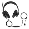 Targus Wired Stereo Headset Dual high sensitivity speakers, omni-directional microphone and ambient noise-canceling tech - TAR - AEH102GL-TAR