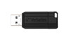 Verbatim 64GB Pinstripe USB Black - TAR - 49065-TAR