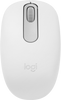 Logitech M196 Bluetooth Mouse - White Silent Bluetooth mouse with noise-reduced buttons and compact design. 1000 DPI tra - TAR - 910-007460-TAR