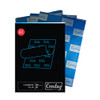 CARBON FILM A4 100 SHEETS - BLUE INK-CARB100