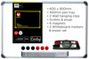 CROXLEY White Board+Accs 600x900mm Magnetic-BRD0103