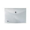 CROXLEY Envelope with Button - A4 (Clear) (Pack of 12)-DOC20114N