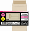 CROXLEY JD58KM Seed And Wage Pockets Brown - No.58 - 121x73 (Box of 1000)-ENP58KM