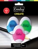 CROXLEY CREATE Fun Erasers Pack of 3-ERA4100