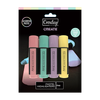 CROXLEY CREATE Assorted Pastel Highlighters 4 Carded-MAR1390