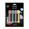 CROXLEY CREATE Assorted Pastel Highlighters 4 Carded-MAR1390 CROXLEY CREATE Assorted Pastel Highlighters 4 Carded-MAR1390
