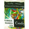 rubber bands assorted