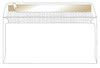 CROXLEY JD92PSW DLB (Banker) White Peel & Seal Envelopes - Unbanded (Box of 500)-ENB92PSW