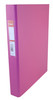 ESSELTE A4 Polypropylene 2 Ring Binder - 25mm (Pink)-RGB14407