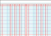 CROXLEY JD6071 Analysis Series 6 A4 144 Page 7 Column on 1 Page Cash Each-ANA6071