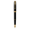 PARKER Sonnet Fountain Pen - Matte Black Gold Trim-NS1931517