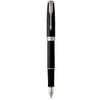 PARKER Sonnet Fountain Pen - Matte Black Chrome Trim-NS1931522