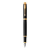 PARKER IM Fountain Pen -  Lacquer Black Gold Trim-NS1931652