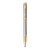 PARKER IM Premium Rollerball Pen - Warm Silver Gold Trim-NS1931686