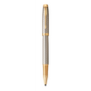 PARKER IM Premium Rollerball Pen - Warm Silver Gold Trim-NS1931686