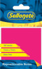 SELLO-NOTE 75x75mm Neon Pink 1x100 Sheets Each-SN17511