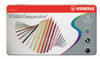 STABILO Aquacolor Aquarellable Colour Pencil: Assorted Metal Box 12's-1612-5