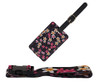 Floral Luggage Strap & Tag - GSR - P2776SetBp