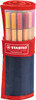STABILO Point 88 Fineliner Assorted Denim Rollerset 25's-8825-021