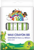 4KIDS WAX CRAYON 11mm dia  B8 4KIDS WAX CRAYON 11mm dia  B8