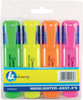 4STATIONERY HIGHLIGHTER 4 pack ASSORTED 4STATIONERY HIGHLIGHTER 4 pack ASSORTED