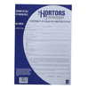 Hortors Contract of Sale for a Motor Cycle