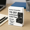 Brother TZ251 Compatible 24mm