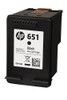 HP 651 BLACK INK CARTRIDGE - IA 5575 / 5645 - TAR - C2P10AE-TAR
