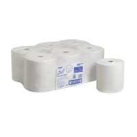 Rolled Paper Towel Refill 1 Ply Pack of 6 Office Gear