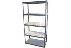 KENTON STORAGE SHELF 5 RACK UNIT 910MM X 460MM X 1830MM LAMINATED BOARD