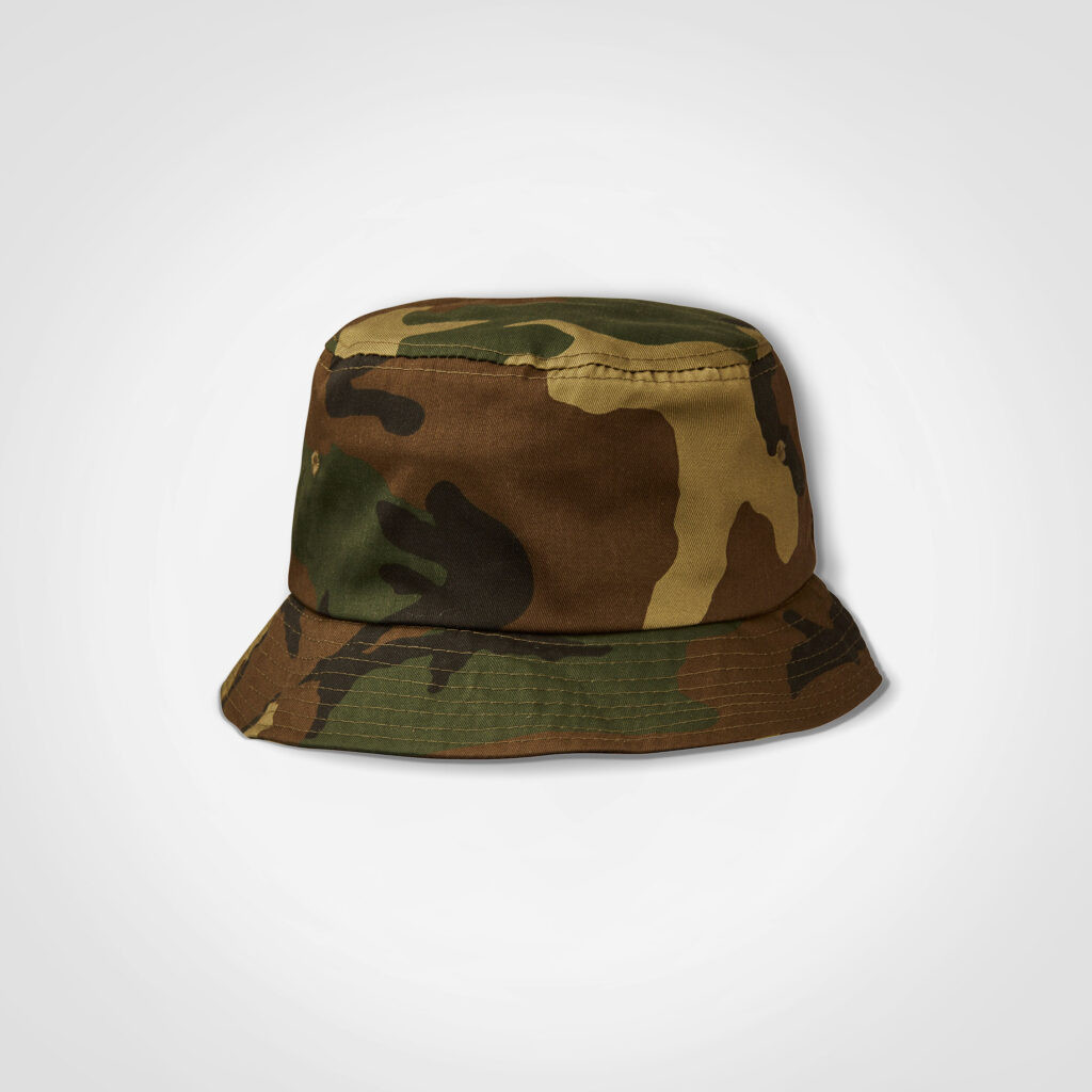 camo bucket hat